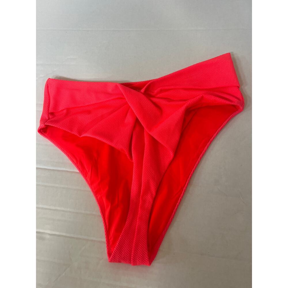 Aerie Red High Cut Cheeky